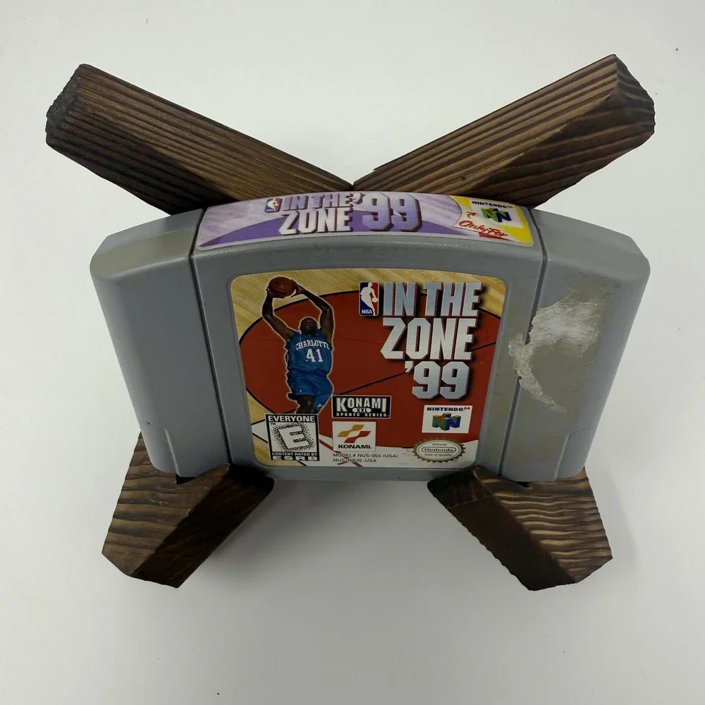 NBA In The Zone 2000 Nintendo 64 N64 Konami Game Cartridge E Rated